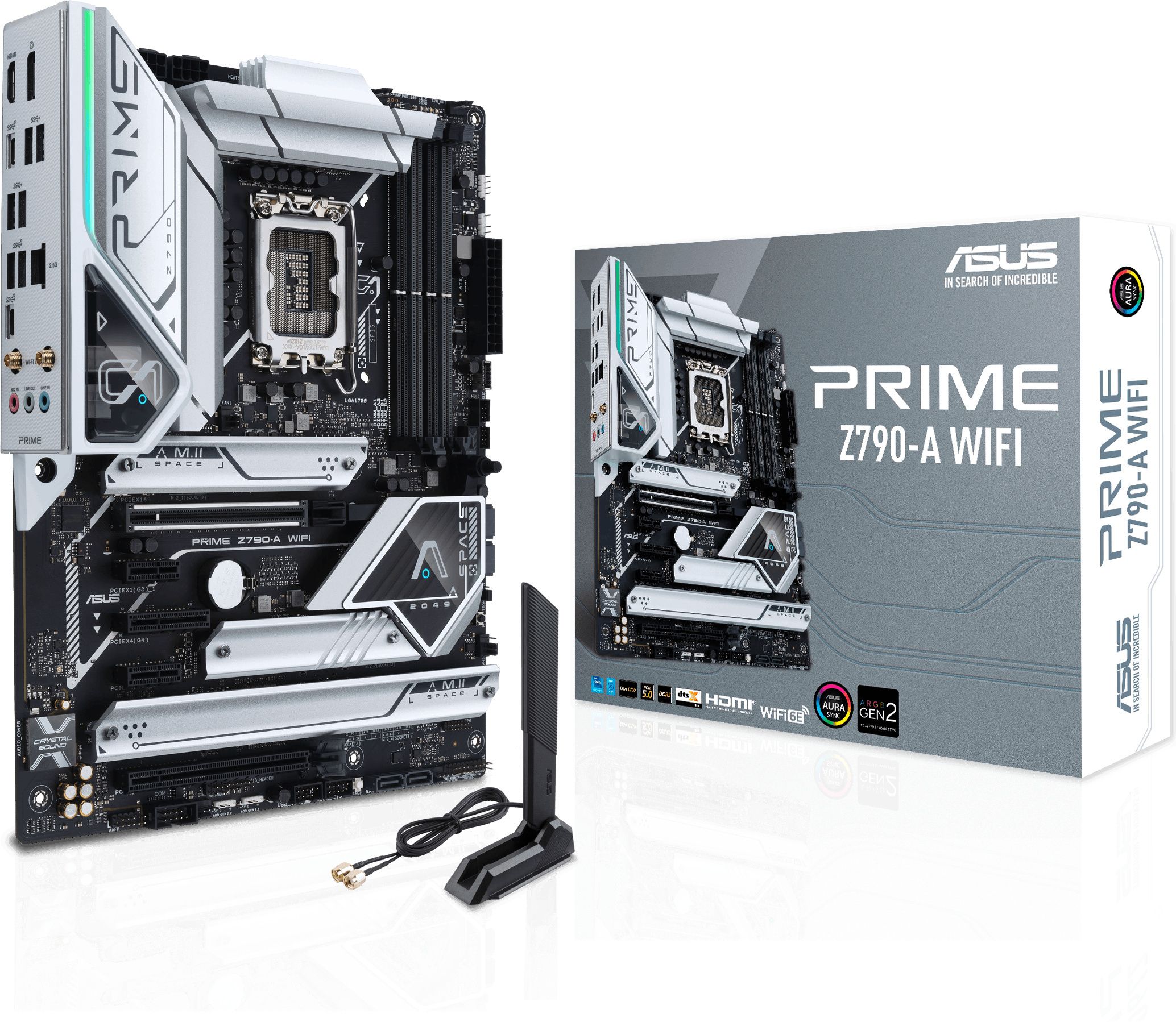 ASUS PRIME Z790-A WIFI MB LGA1700 4xDIMM DDR5 4xM.2 4xSATA